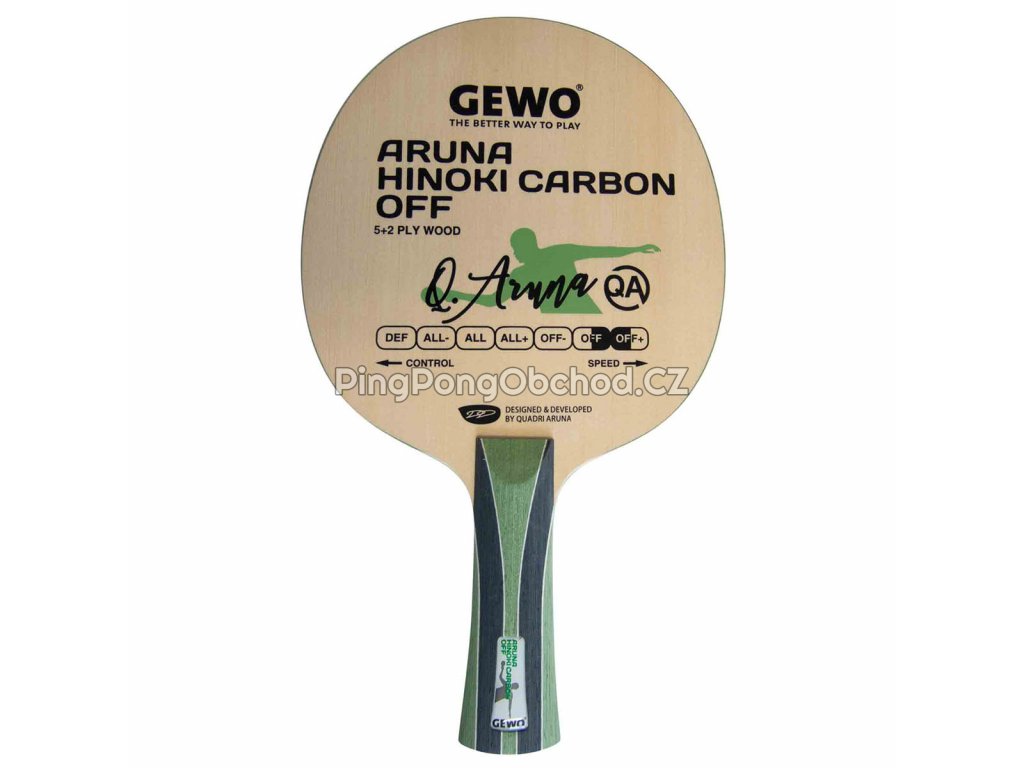 Gewo Aruna Hinoki Carbon OFF(Handle type Straith / ST)