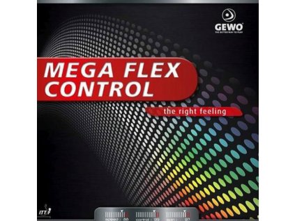 Poťah Gewo MEGA FLEX CONTROL (Poťah farba čierny / BLACK, Hrúbka špongie 2,0 mm)
