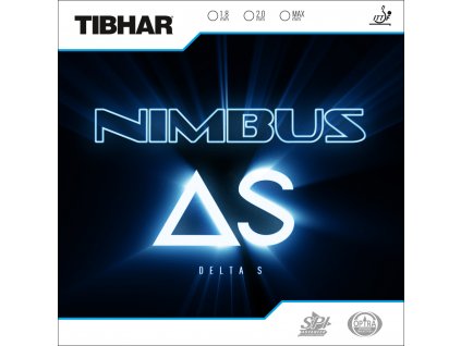 Poťah Tibhar Nimbus Delta S (Poťah farba čierny / BLACK, Hrúbka špongie max)
