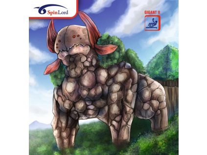 Poťah SpinLord Gigant II (Poťah farba čierny / BLACK, Hrúbka špongie 1,8 mm)