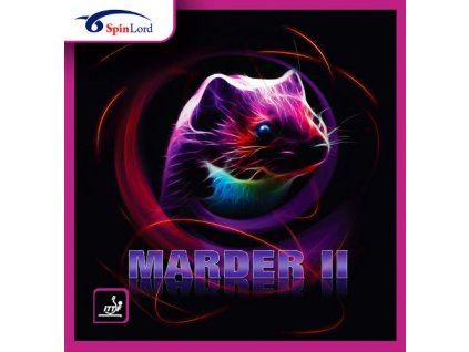 Poťah SpinLord Marder II (Poťah farba čierny / BLACK, Hrúbka špongie 2,1 mm)
