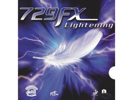 Poťah Friendship 729 Super FX Lightening (Poťah farba čierny / BLACK, Hrúbka špongie 2,2 mm)