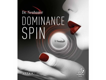 Poťah Dr. Neubauer DOMINANCE SPIN (Poťah farba čierny / BLACK, Hrúbka špongie 2,1 mm)