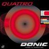 Poťah Donic Quattro (Poťah farba čierny / BLACK, Hrúbka špongie 2,0 mm)