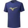 Tričko Mizuno Heritage Tee 2 - lila (Veľkosť textil L)