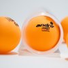 Tréningové loptičky na stolný tenis Andro Ball Poly S* 40+/ 9 ks (Vyberte farbu oranžová)