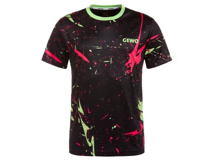 GEWO tričko Tamarro II čierna/zelená