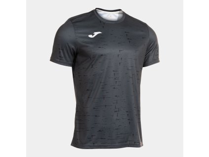 JOMA tričko PRO TEAM SHORT SLEEVE čierno-sivé