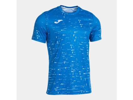 JOMA tričko PRO TEAM SHORT SLEEVE T-SHIRT modro-biele
