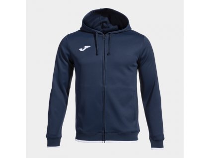JOMA mikina s kapucňou OLIMPIADA ZIP-UP HOODIE  modrá