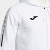 JOMA mikina s kapucňou OLIMPIADA ZIP-UP HOODIE biela