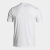 JOMA tričko LION II SHORT SLEEVE T-SHIRT WHITE BLACK