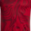 JOMA tričko LION II SHORT SLEEVE T-SHIRT červené