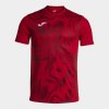 JOMA tričko LION II SHORT SLEEVE T-SHIRT červené