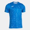 JOMA tričko PRO TEAM SHORT SLEEVE T-SHIRT modro-biele