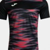 JOMA tričko TIGER VII black red
