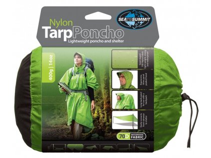 Pláštěnka SEA TO SUMMIT Nylon Tarp Poncho 70D