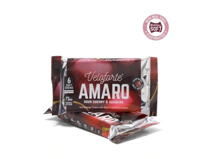 Energeticke bonbony VELOFORTE AMARO Energy Chews 2