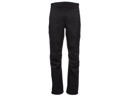 panske nepromokave kalhoty black diamond stormline stretch full zip rain pants m black m