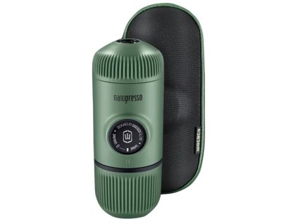 Kávovar WACACO Nanopress + Case Moss