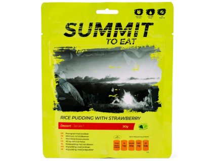 Jídlo SUMMIT TO EAT Rýžový nákyp s jahodami