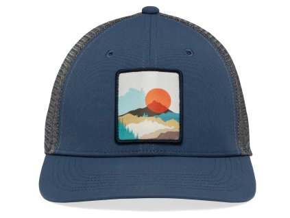 artist series patch trucker foothill sun front center ss24 HR