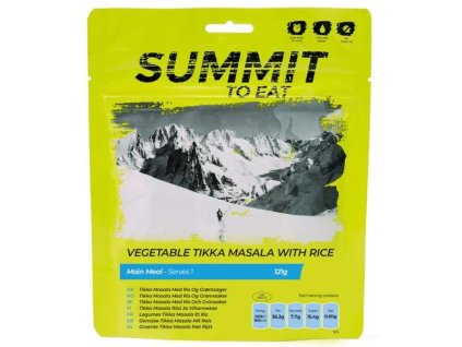 Jídlo SUMMIT TO EAT Tikka Masala s rýží a zeleninou