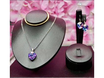 Luna Violet ékszer szett  női ékszer szett | elegáns kiegészítők