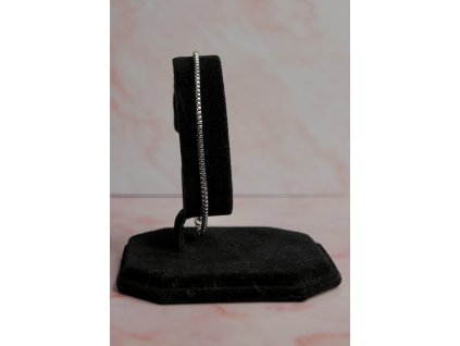 Shine Line karkötő  női karkötő | ezüst színű, apró kristály díszítéssel