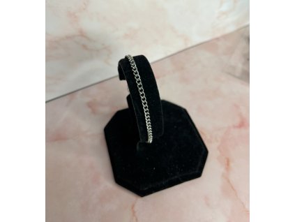 Silver Chain Classic karkötő  ezüst színű női karkötő | klasszikus láncos stílus