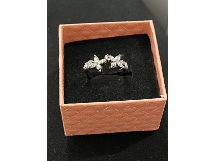 Crystal Bloom gyűrű  – virágos kristály gyűrű