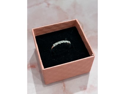 Crystal Line Shine gyűrű  – kristályos állítható gyűrű