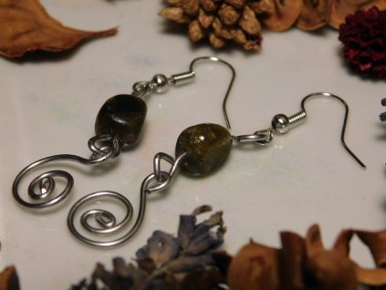 VIRELLA Fülbevaló  – Ezüst színű lógós fülbevaló