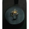 Golden Bloom gyűrű  elegáns arany gyűrű | virág formájú női ékszer