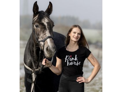 Jezdecké oblečení -tričko  Pink Horse