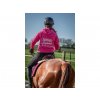 Jezdecké oblečení Mikina se zipem na koně a pony Pink Horse