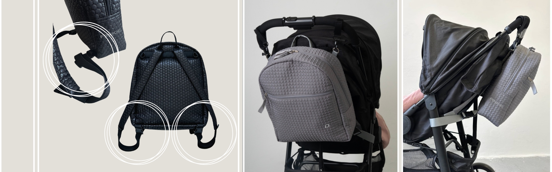 Nové batohy s přezkou DT