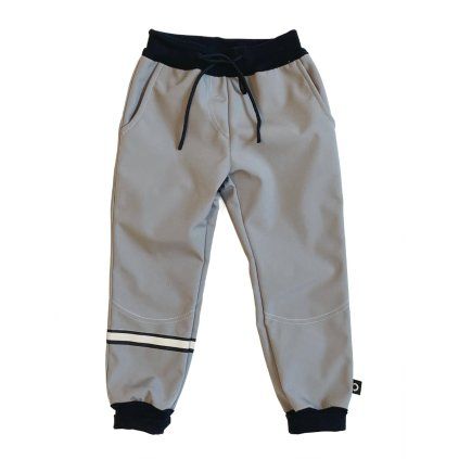 softshellové kalhoty Grey/Black | Pinkie
