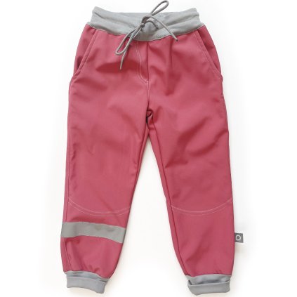 Softshell Hose Pink/Grey