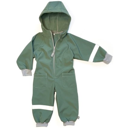 softshellová kombinéza Green/Grey