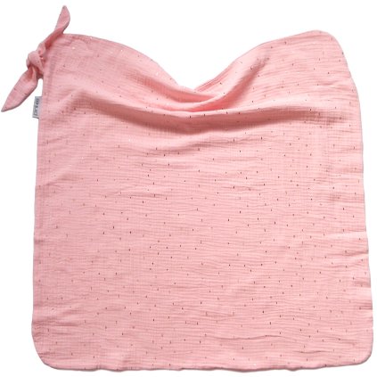 Nyári Pinkie Muslin Light Pink takaró