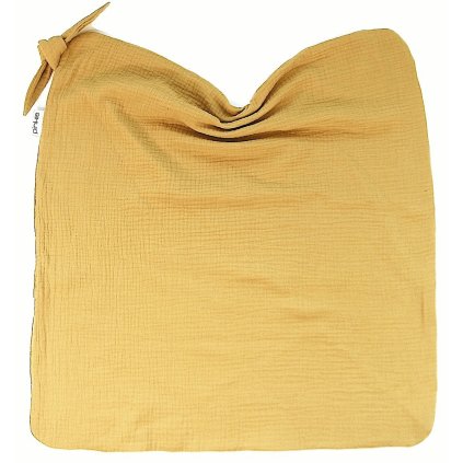 Kocyk na lato Pinkie Muslin Ochre