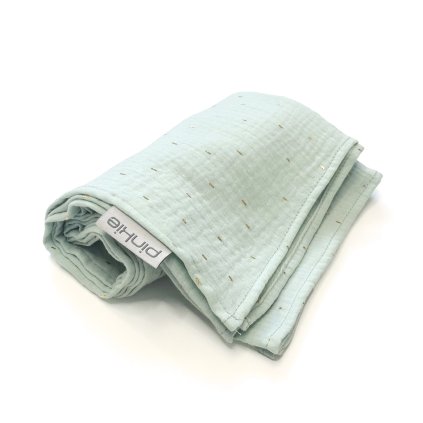 Große Mullwindel Pinkie Muslin Mint