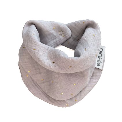Halstuch Muslin Grey