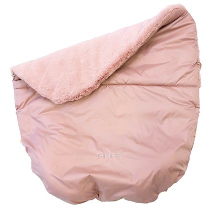 Warme zubindbare Decke  Pinkie Fur Pink