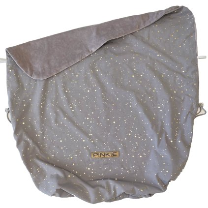 deka so sťahovaním Shine Gold Grey