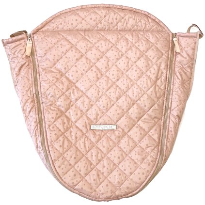 Warme Beindecke  Soft Pink Dots