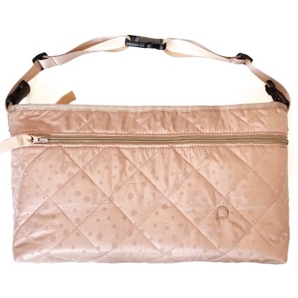 Organizer Soft Pink Dots z przednią kieszenią-L