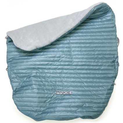 Warme zubindbare Decke  Ocean Blue