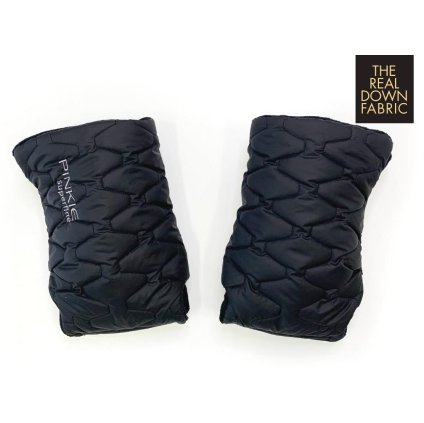 páperové rukavice na kočík  Superfine Black